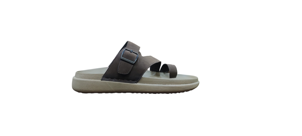 Allen Fermani Leather Slippers Happy5