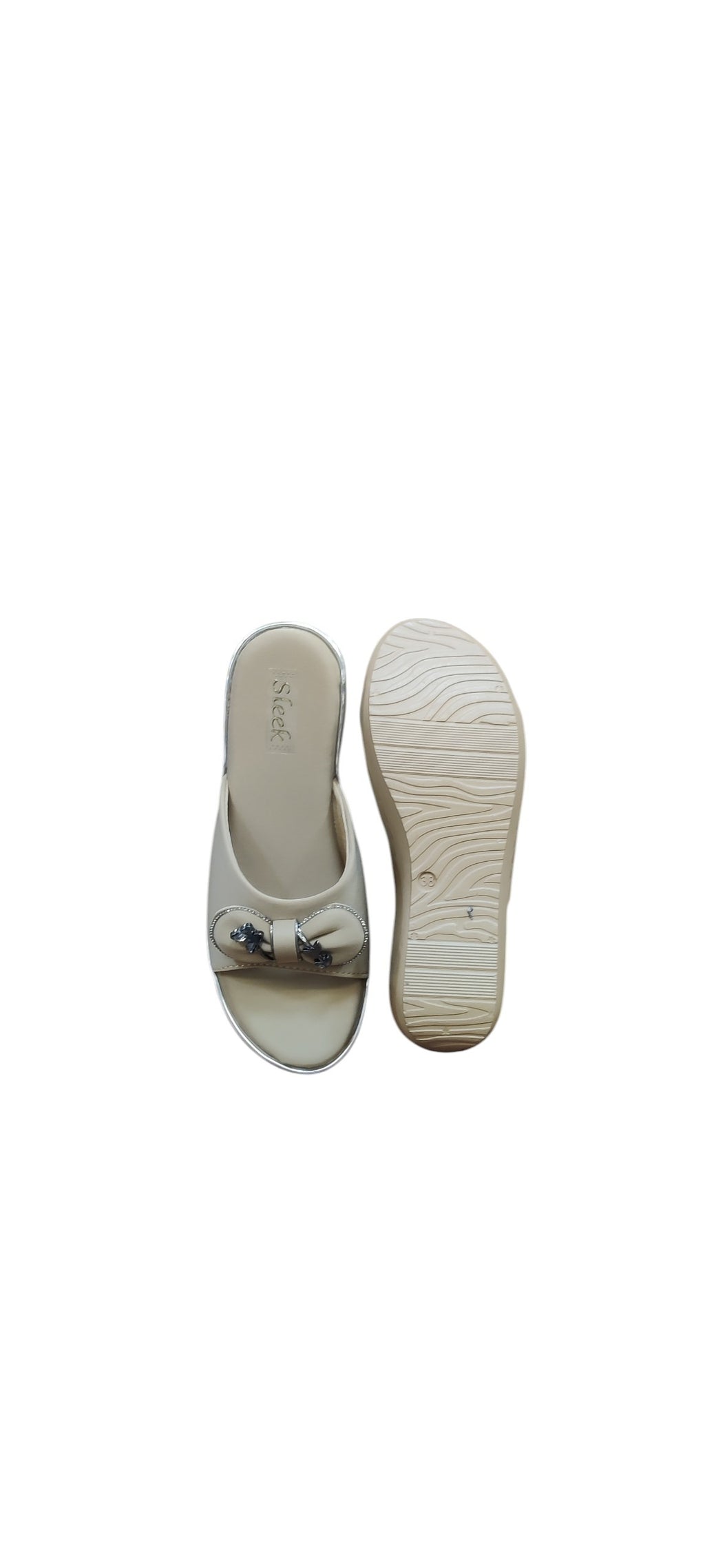Sleek Casual Heel Sandal OLA121/9003