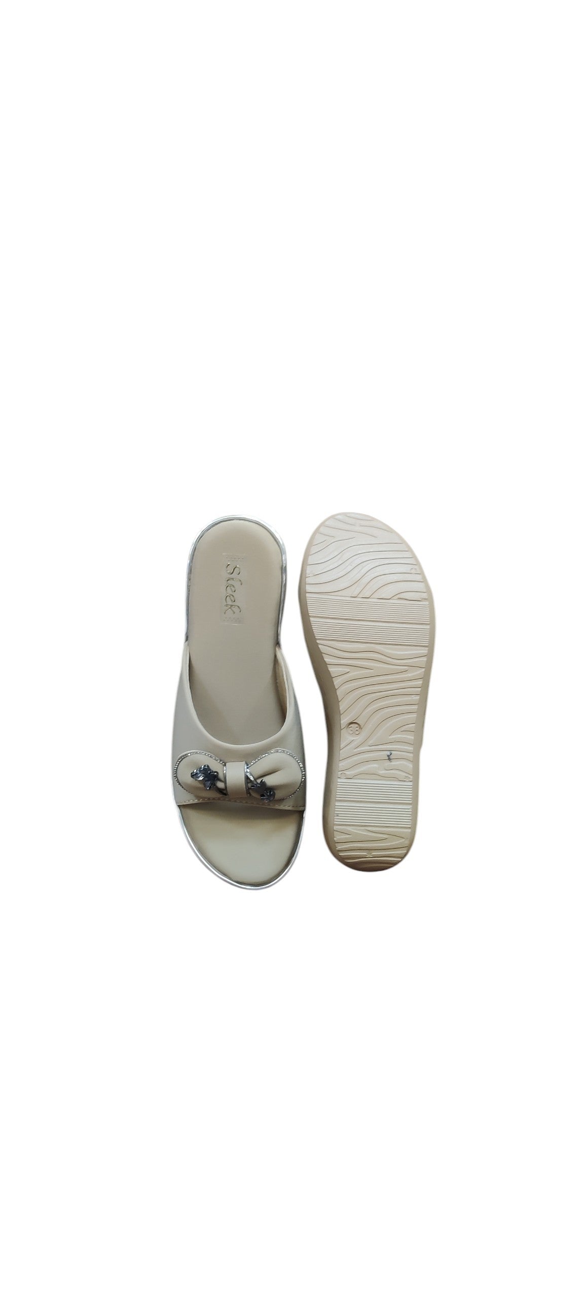 Sleek Casual Heel Sandal OLA121/9003