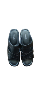 Trophy Men Leather Slippers 707