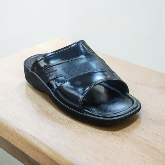 Trophy Men Leather Slippers 525