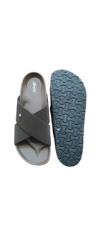 Trophy Men Leather Slippers 3004
