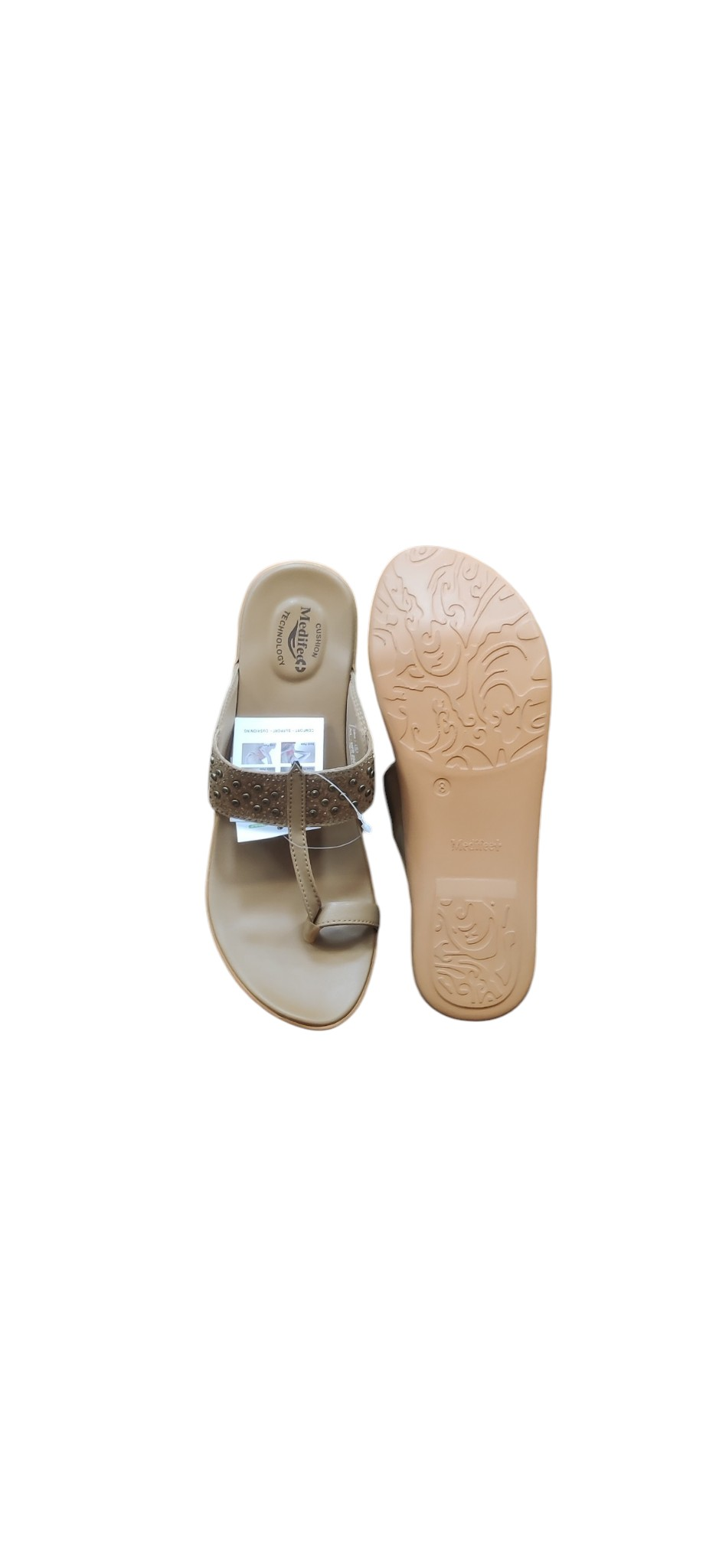 Women Medifeet Doctor Slipper kolhapuri MFR894