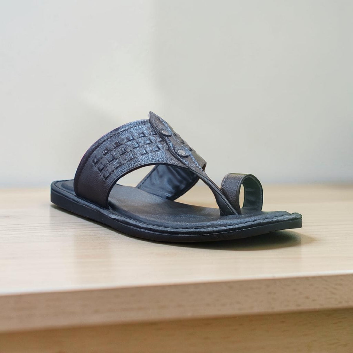 Men Datzz Leather Slippers P12