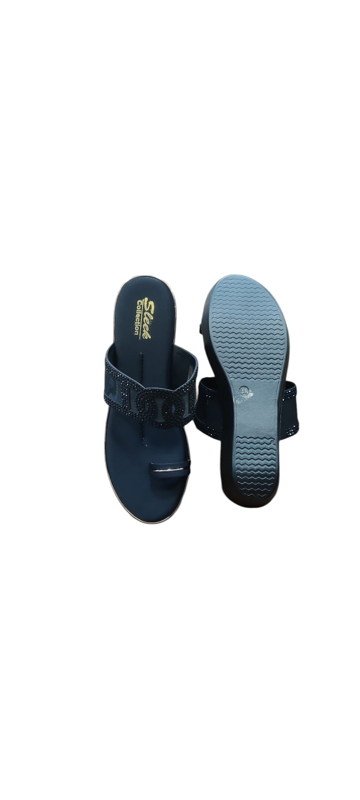 Sleek Kolhapuri Fancy Slipper OLA236/160