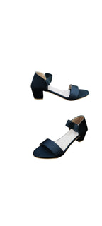 Sleek Casual Heel Sandal OLA50/299