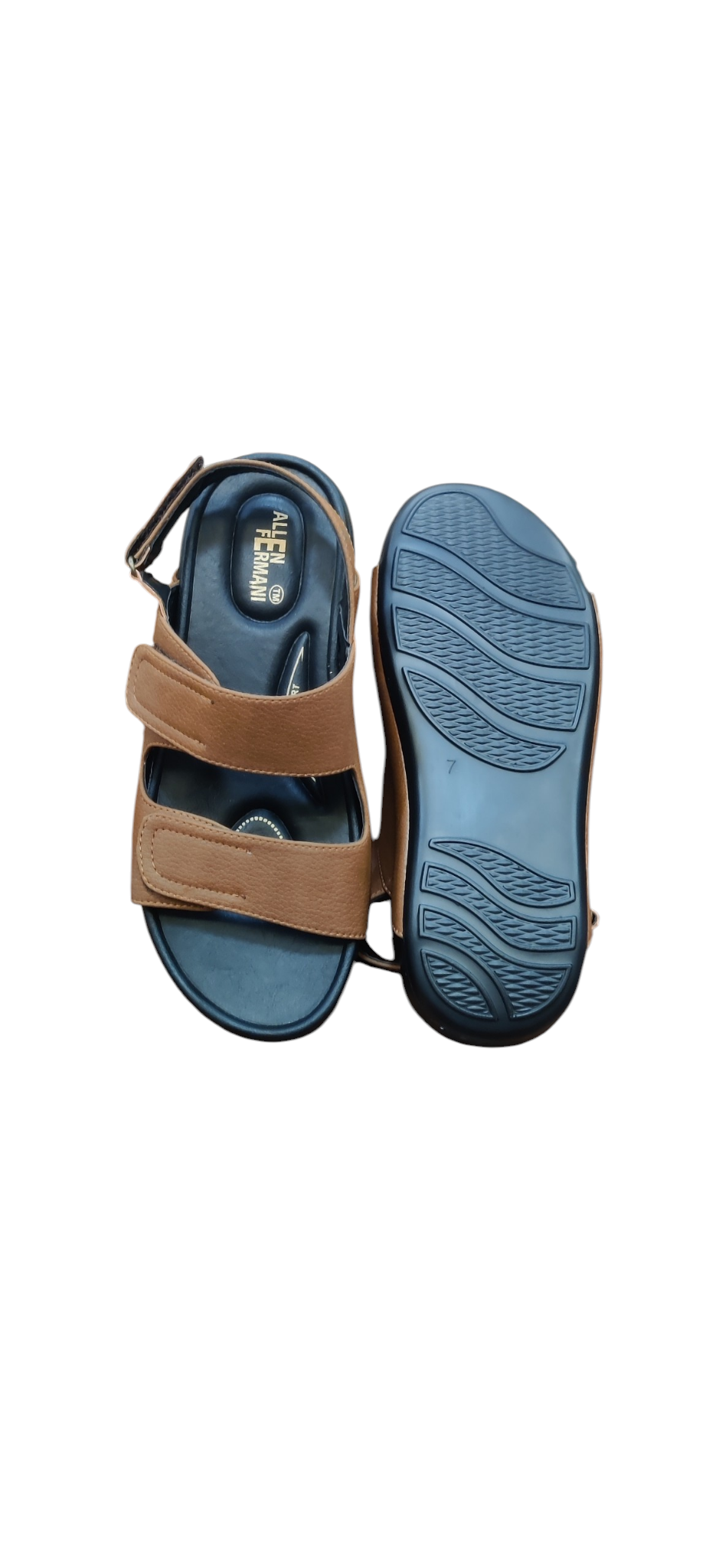 Allen Fermani Leather Sandal Lemon5