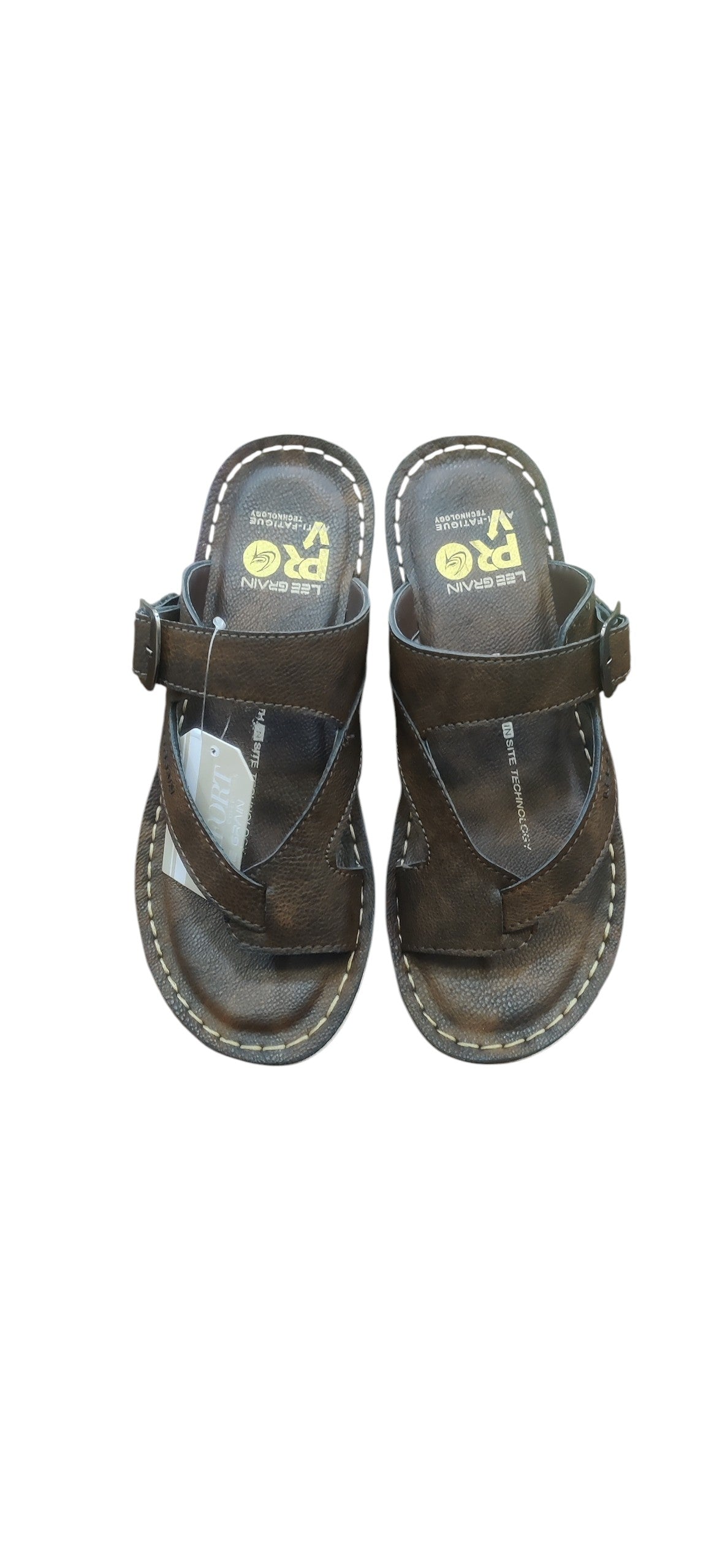 Lee Grain Leather Slippers 5560