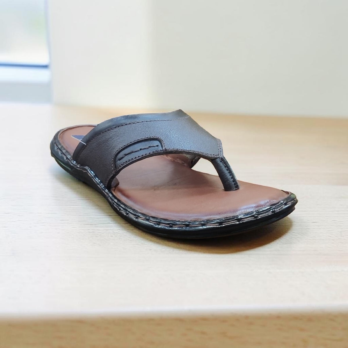 Red Carpet Men Leather Slippers 401