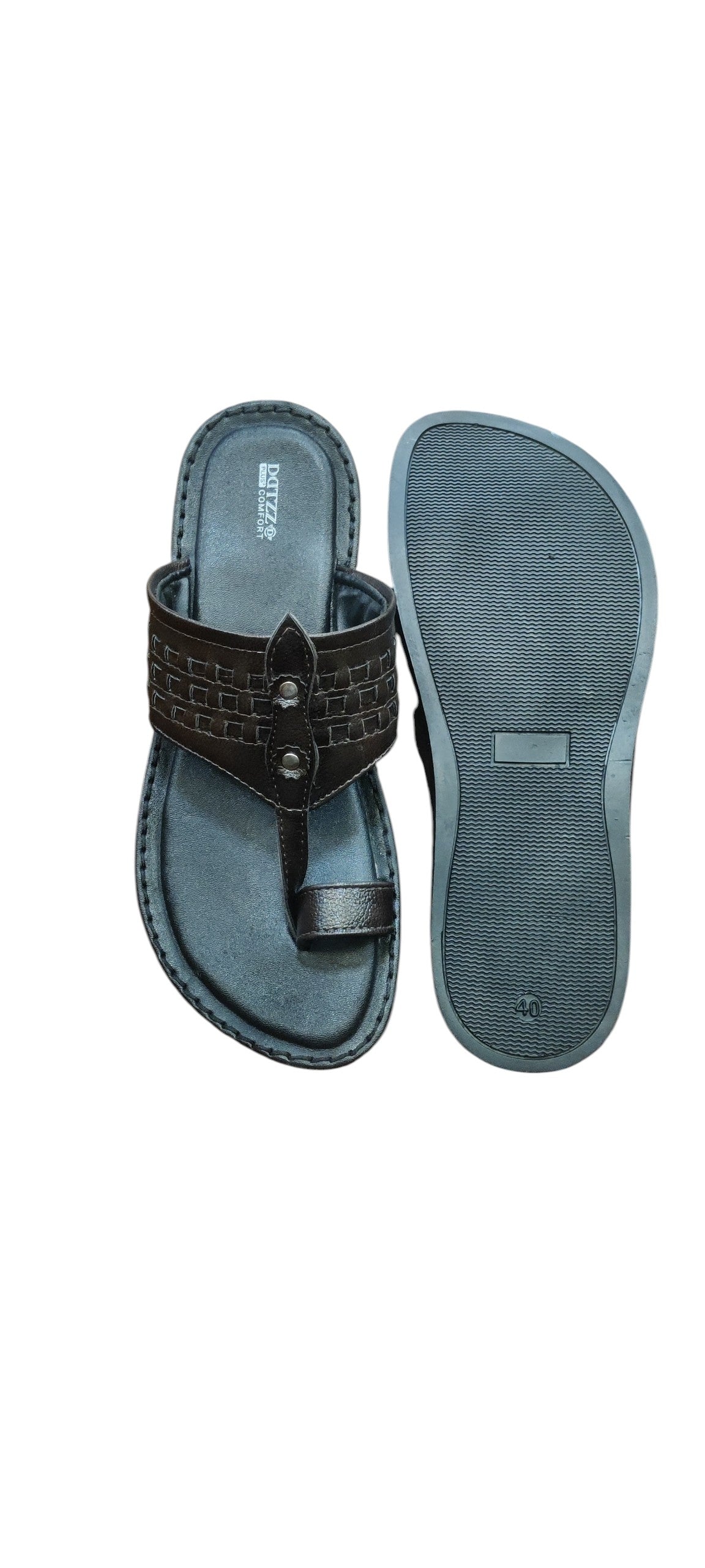 Men Datzz Leather Slippers P12