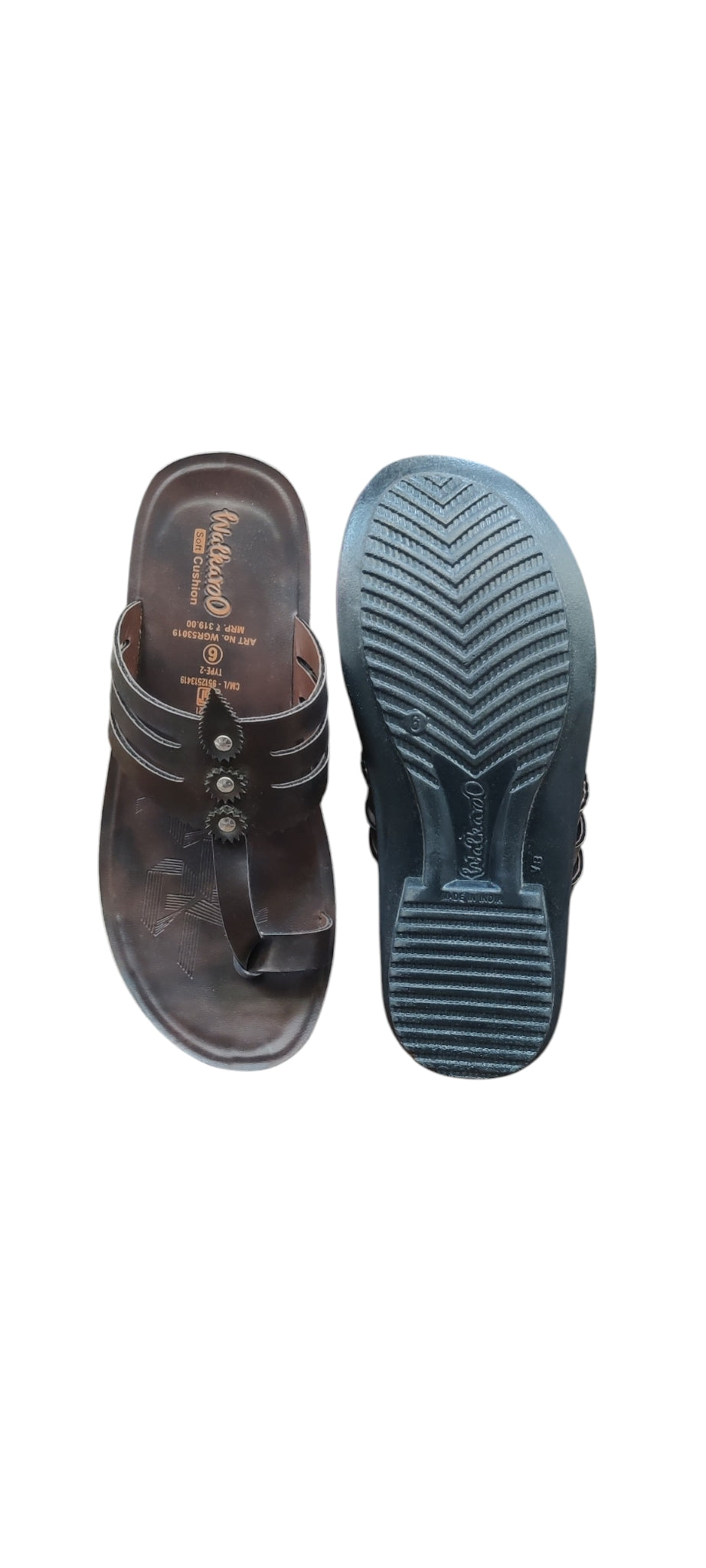 Walkaroo Pu Slippers Wgr53019