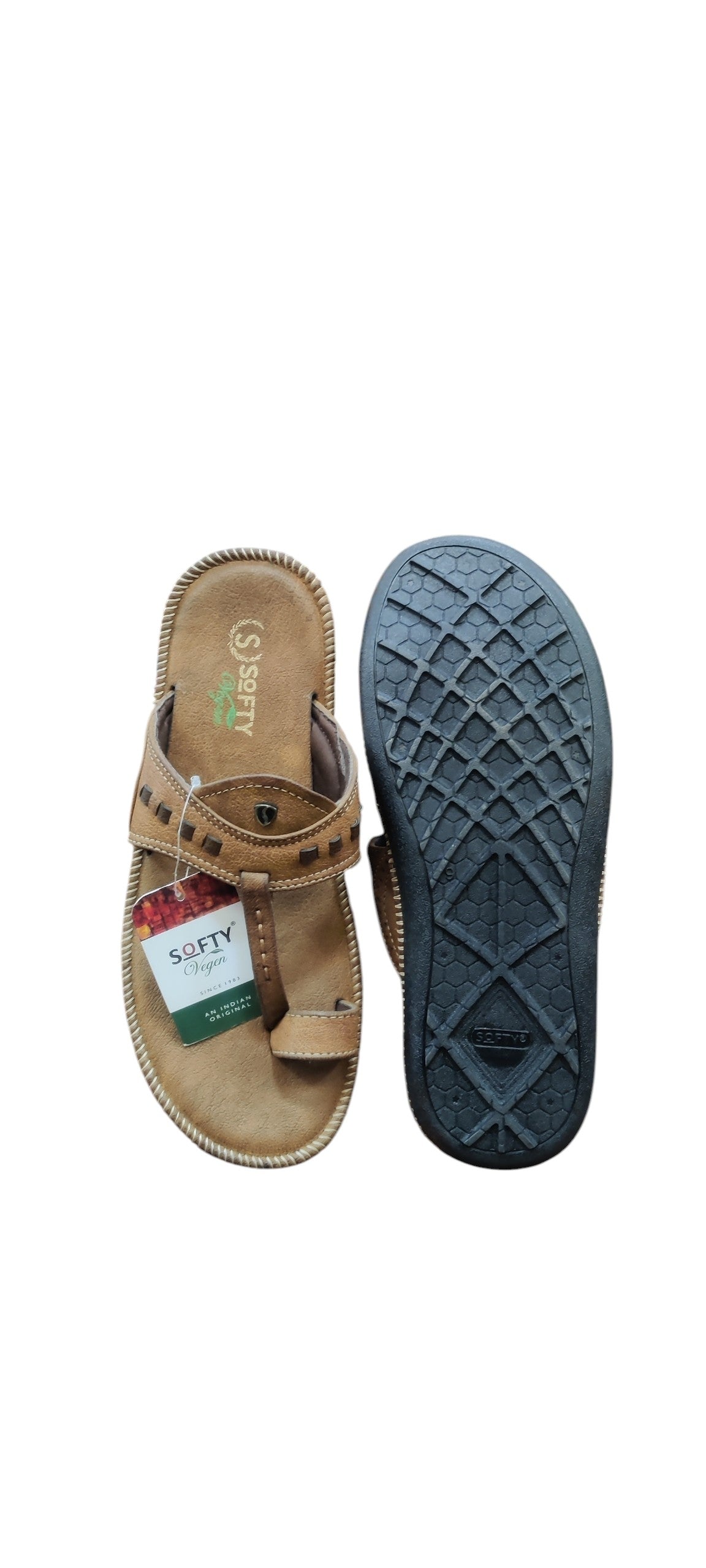 Softy Men Leather Slippers Jaz1