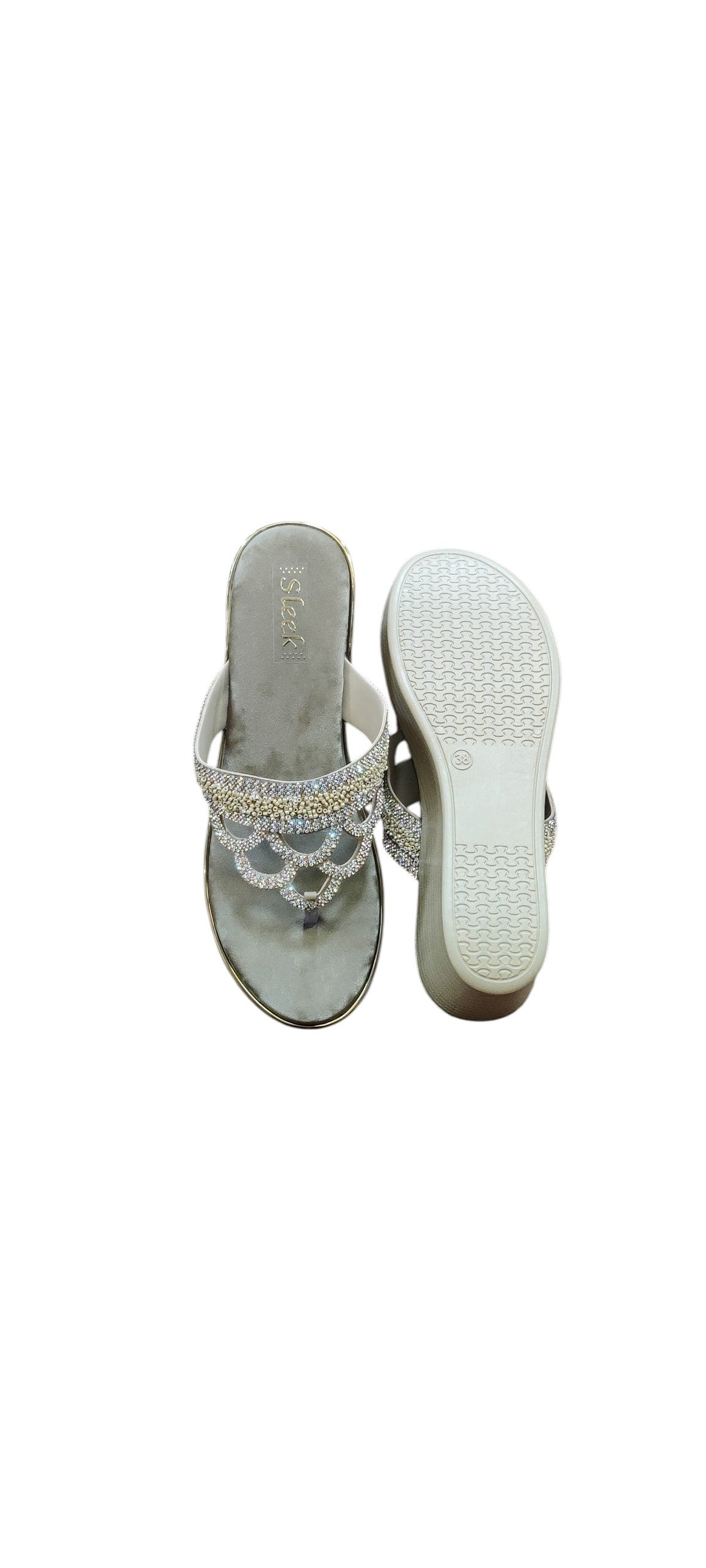 Sleek Fancy Heel Chappal OLA115/55013