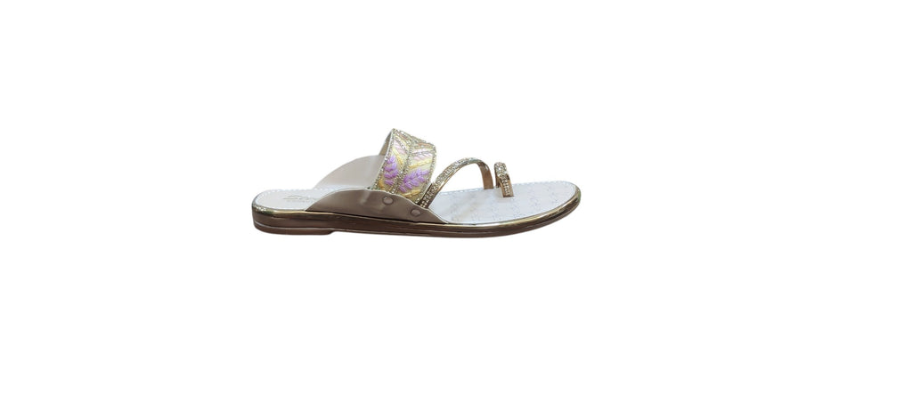 Sleek Kolhapuri Fancy Slipper OLA35/752