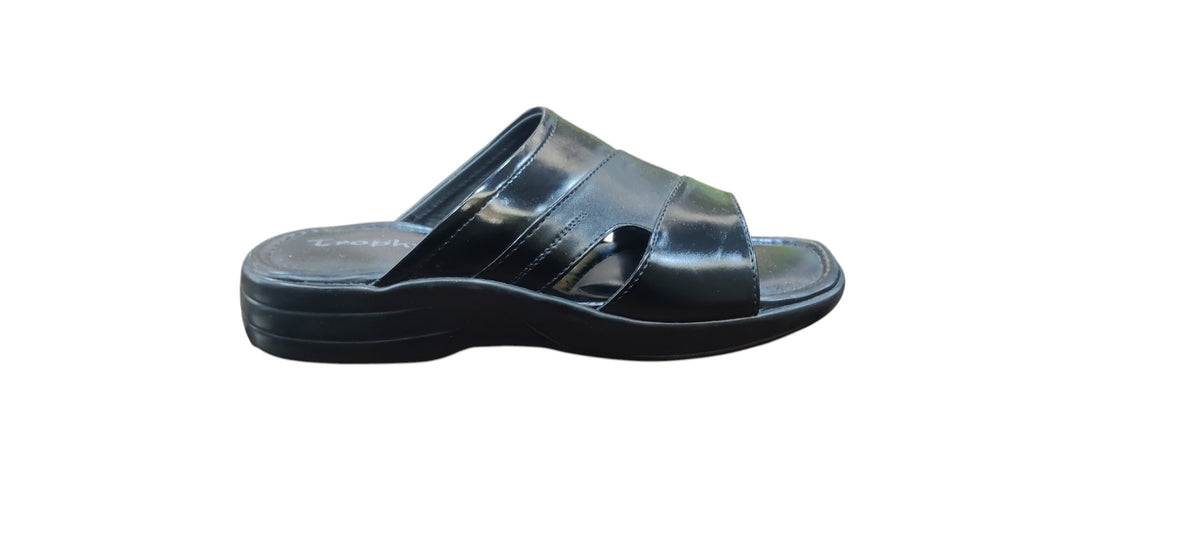 Trophy Men Leather Slippers 525