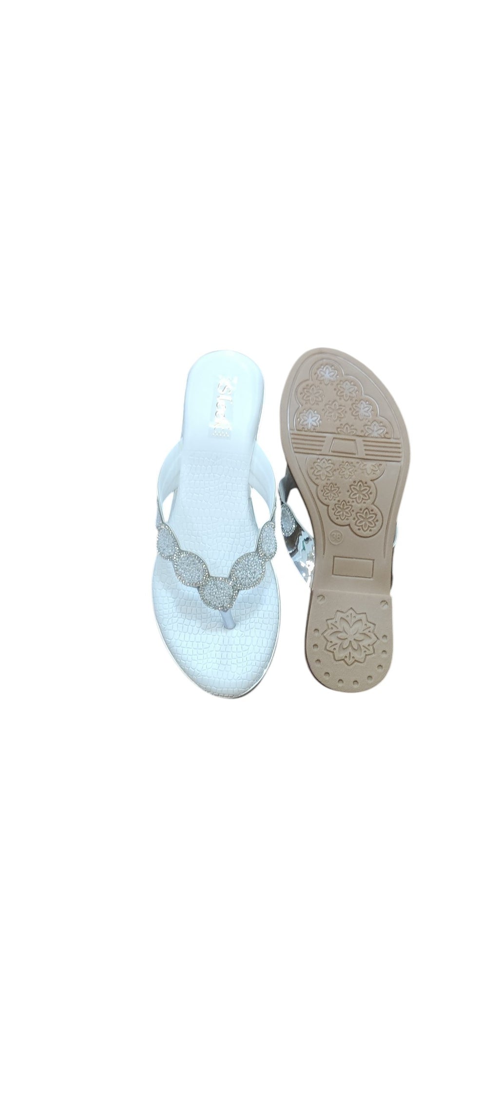 Sleek Party Wear Flat Slipper OLA40/902