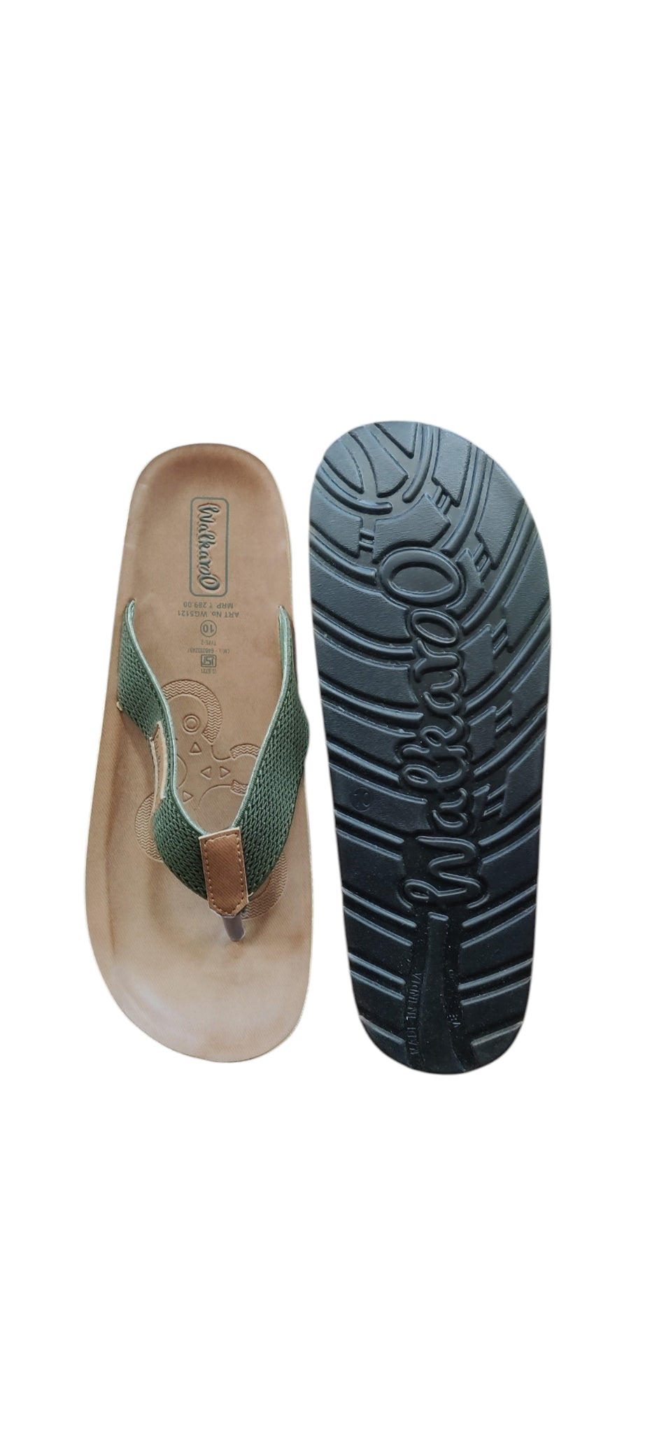 Walkaroo Pu Slippers Wg5121