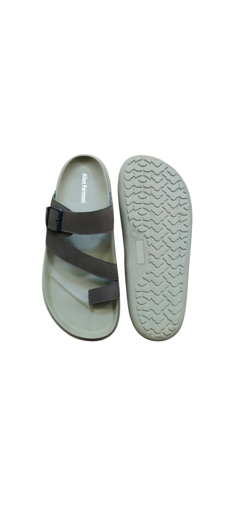 Allen Fermani Leather Slippers Happy5