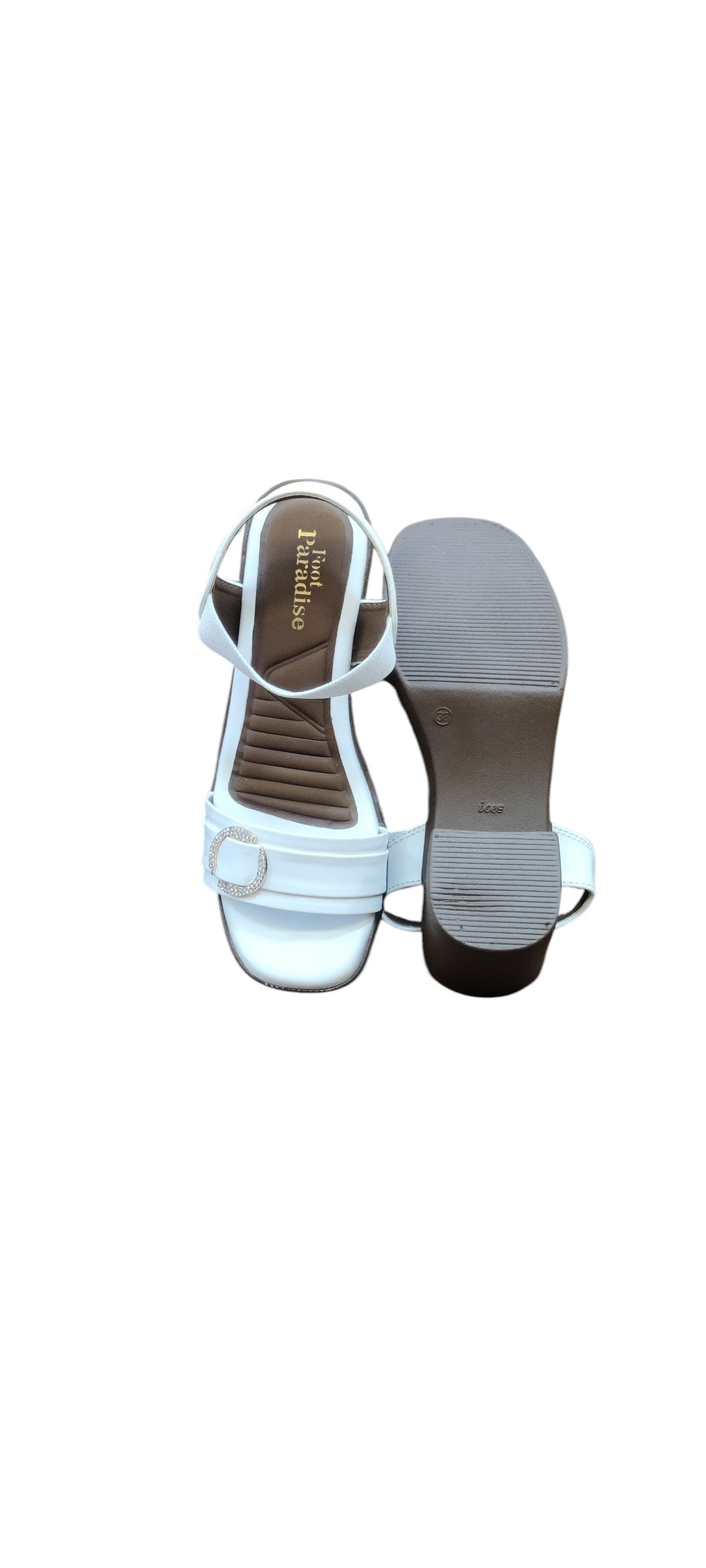 Sleek Casual Heel Sandal OLA193/95686