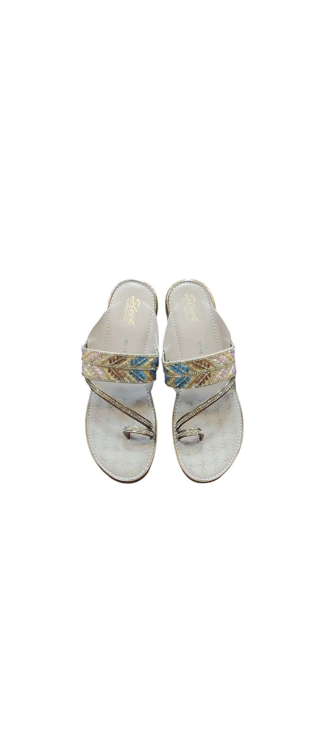 Sleek Kolhapuri Fancy Slipper OLA35/752
