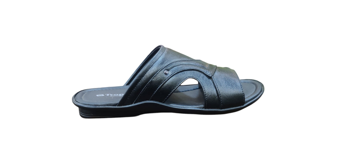 Trophy Men Leather Slippers 5577