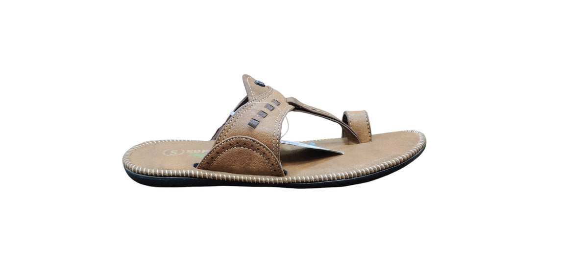 Softy Men Leather Slippers Jaz1