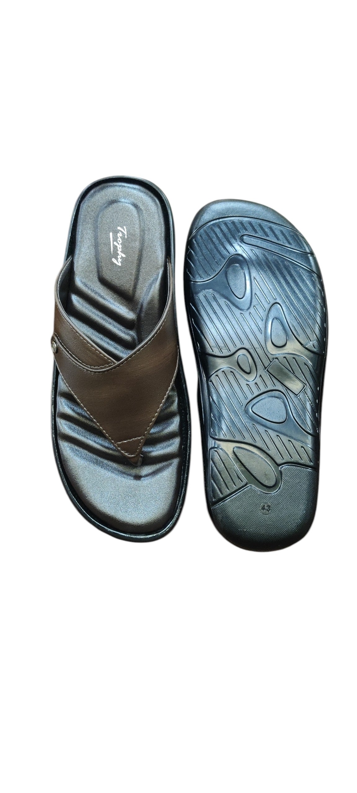 Trophy Leather Slippers 3212