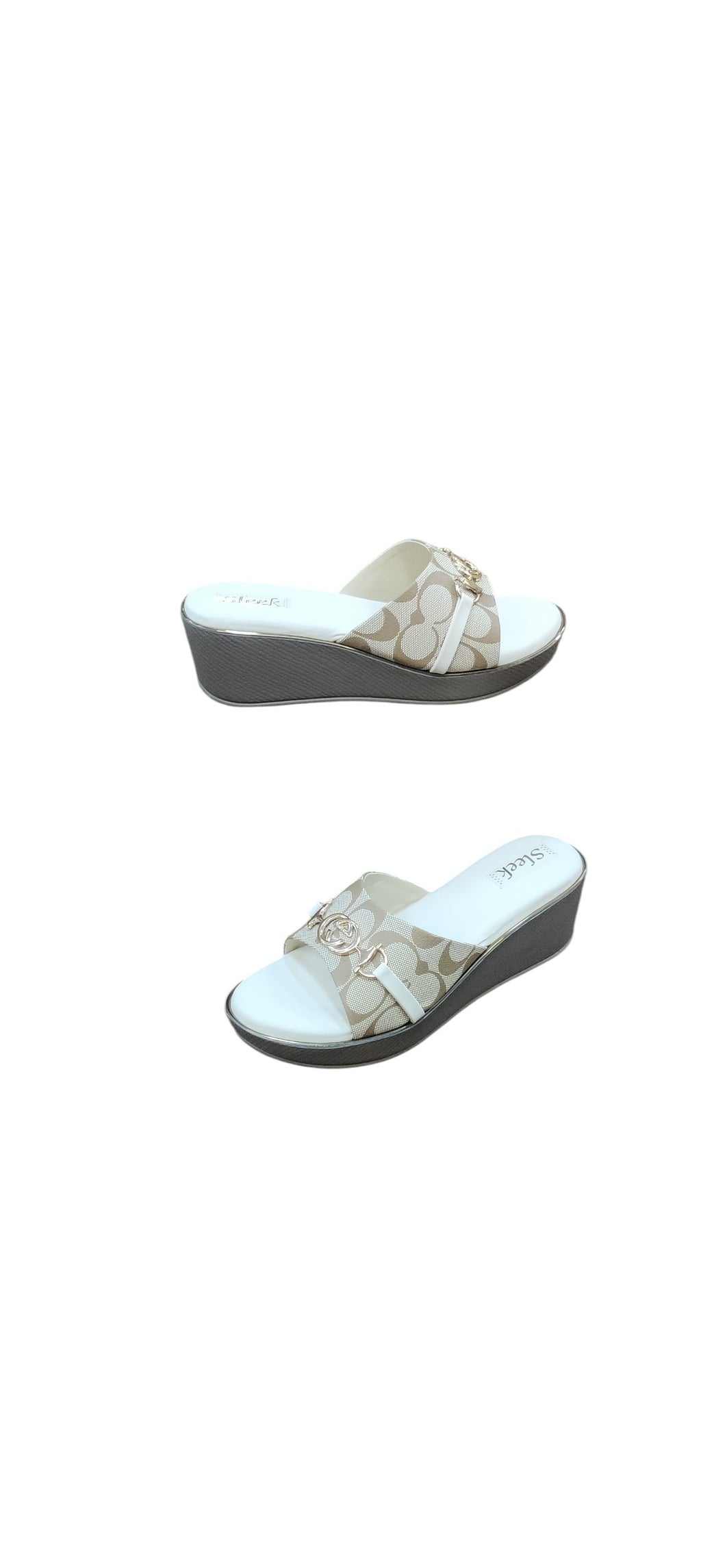 Sleek Casual Heel Slipper OLA248/7902