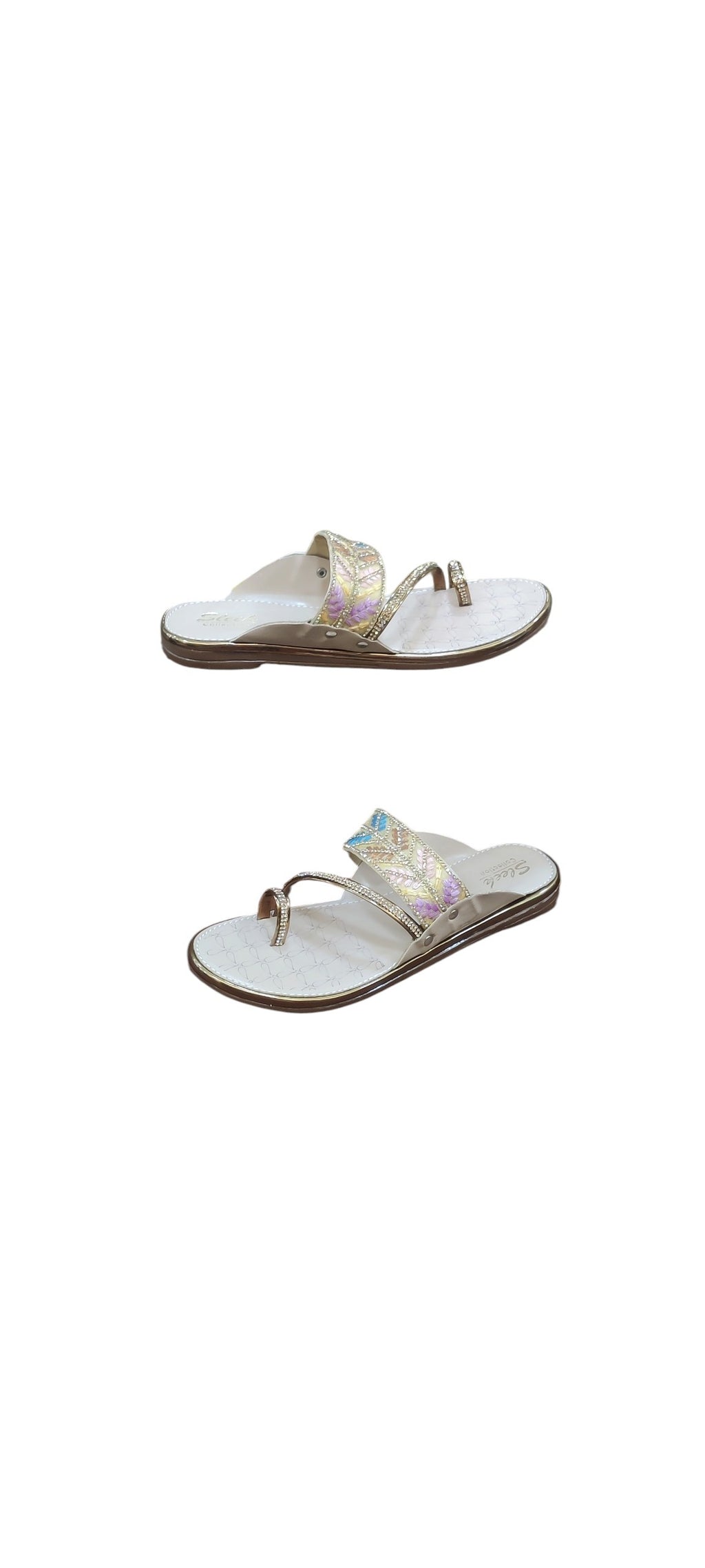 Sleek Kolhapuri Fancy Slipper OLA35/752