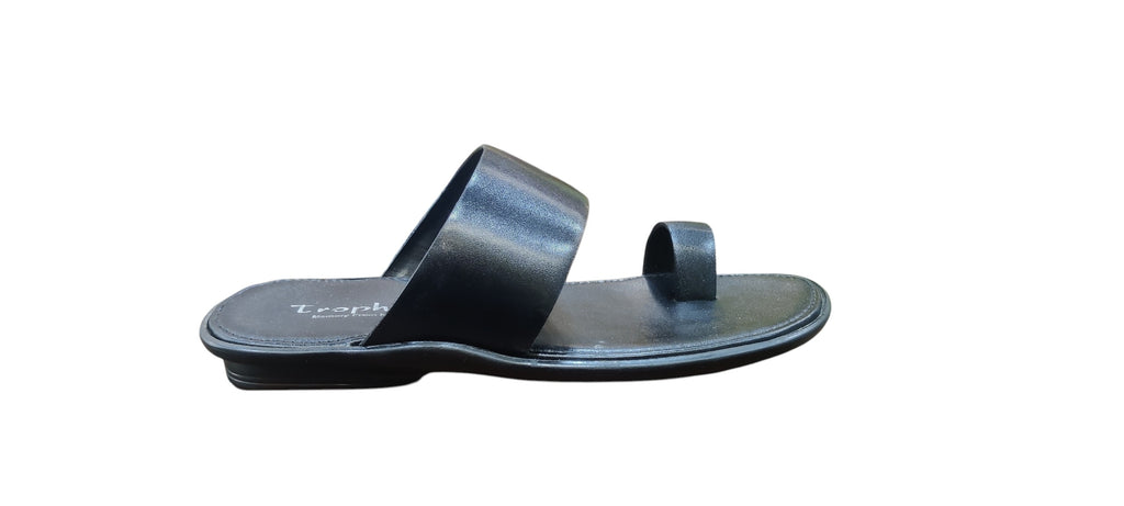 Trophy Men Leather Slippers 202