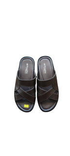 Trophy Men Leather Slippers 5521