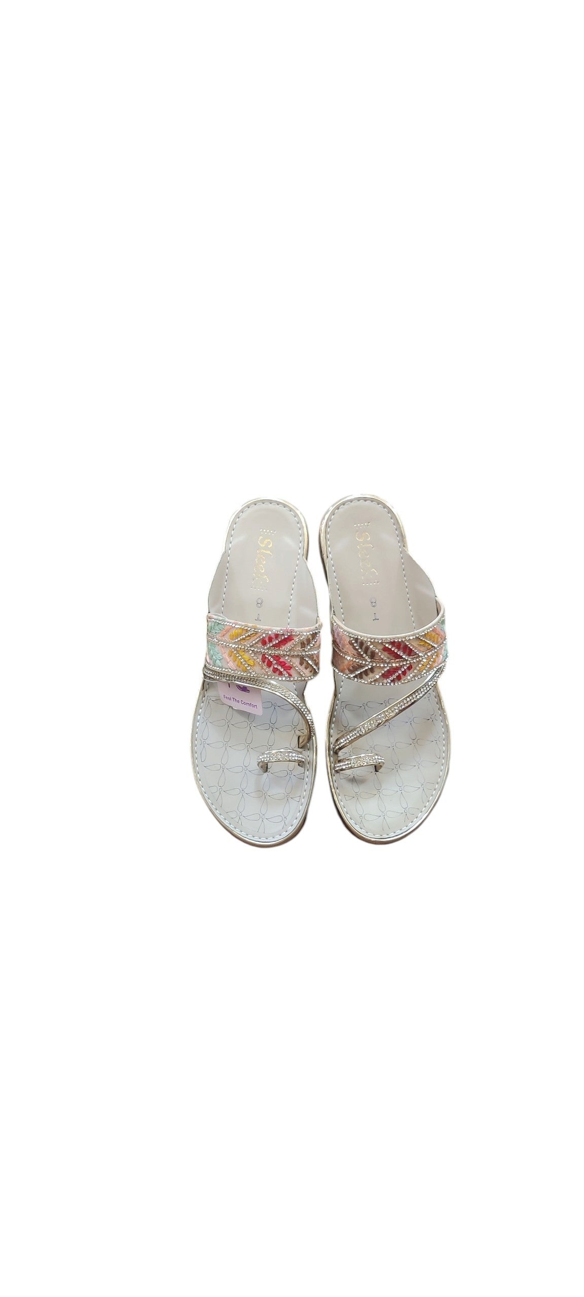 Sleek Kolhapuri Fancy Slipper OLA35/752