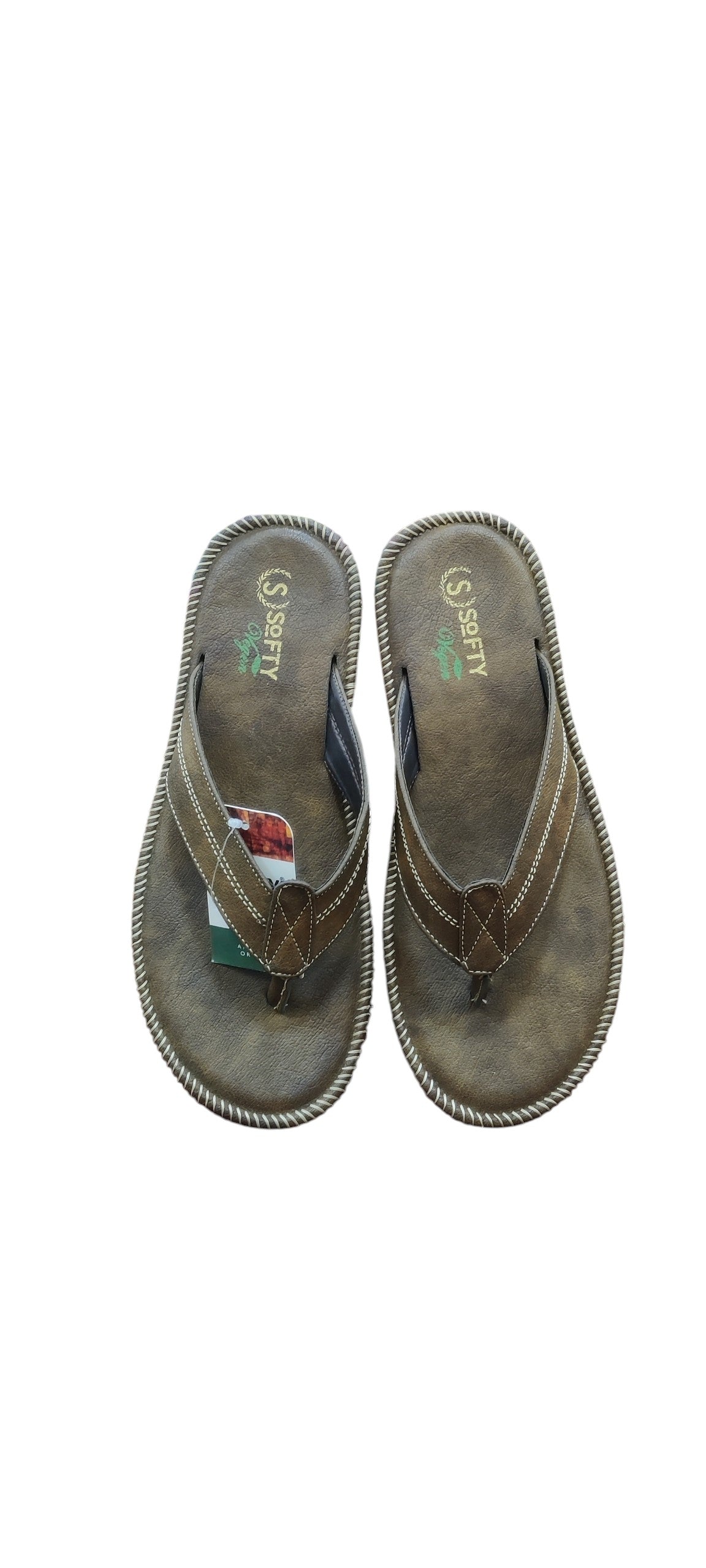 Softy Men Leather Slippers Mia9