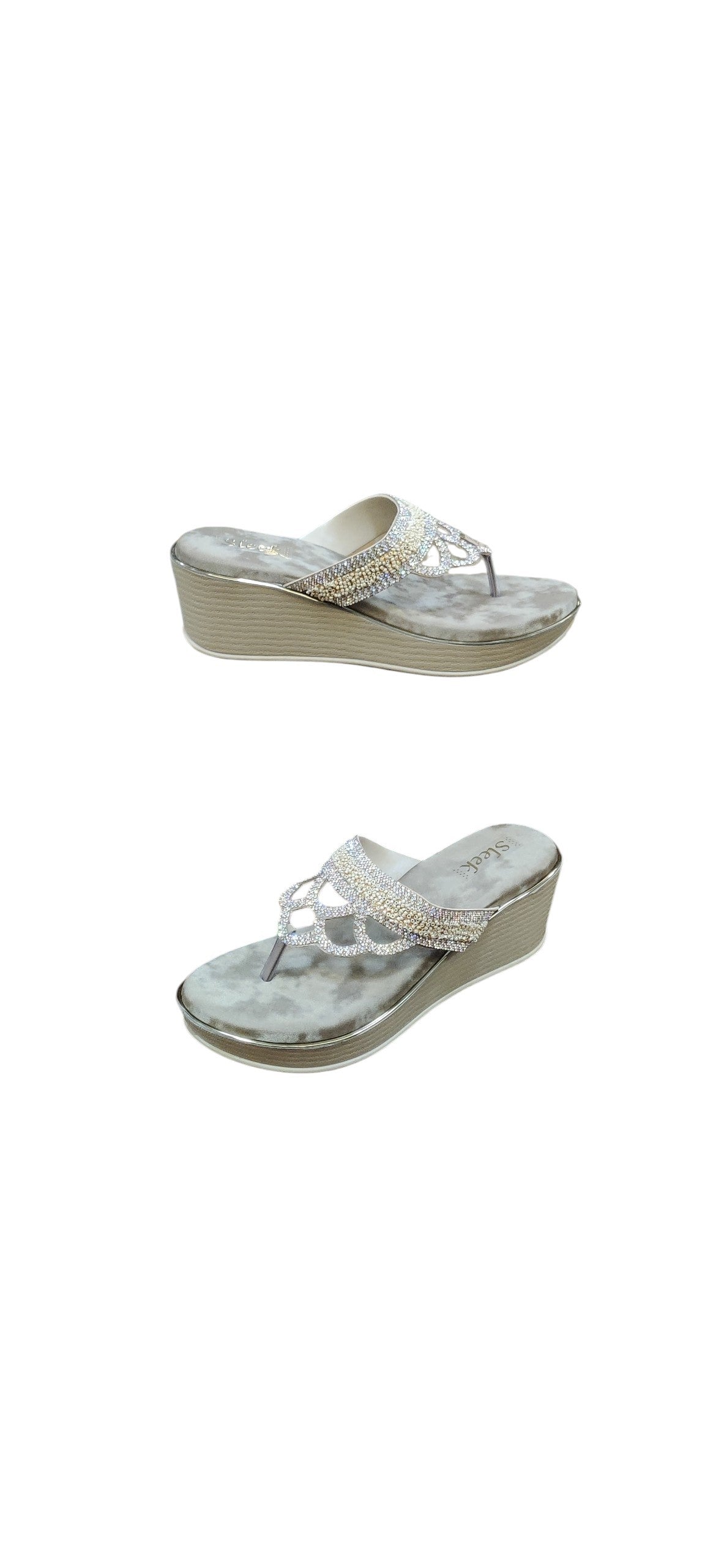 Sleek Fancy Heel Chappal OLA115/55013