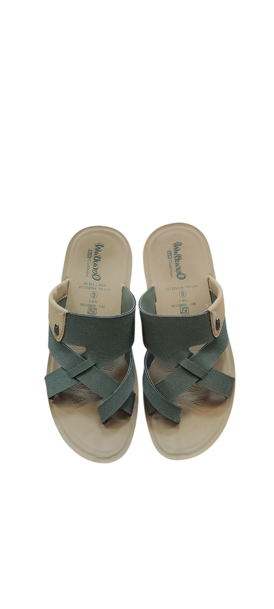 Walkaroo Pu Slippers Wgr53137