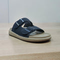 Allen Fermani Leather Slippers Happy1