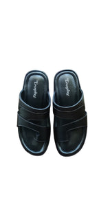 Trophy Men Leather Slippers 3316