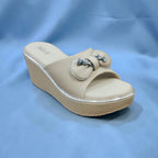 Sleek Casual Heel Sandal OLA121/9003
