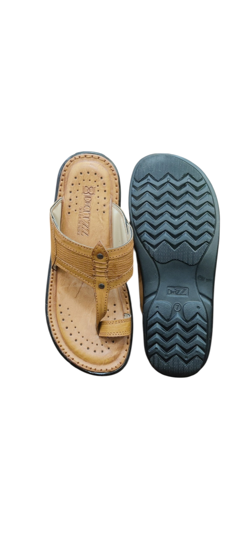 Datzz Men Leather Slippers 25215