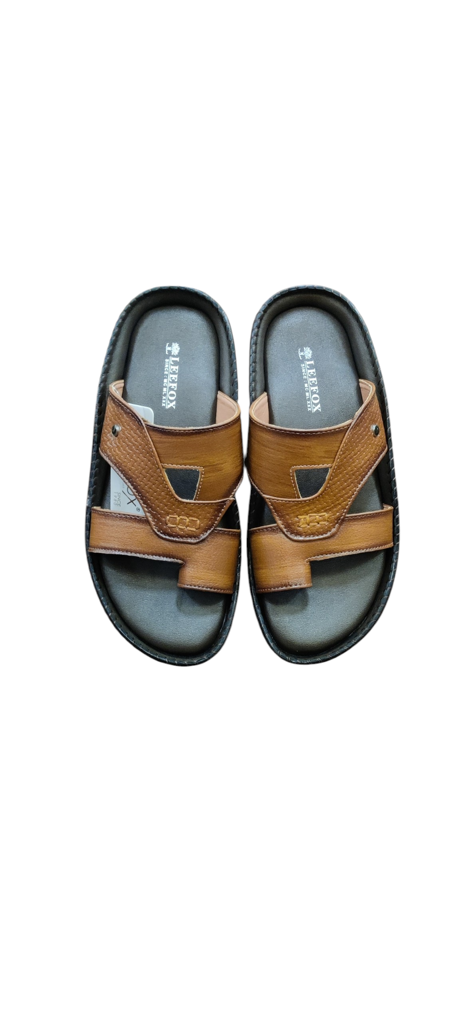 Leefox Leather Slippers Lake9