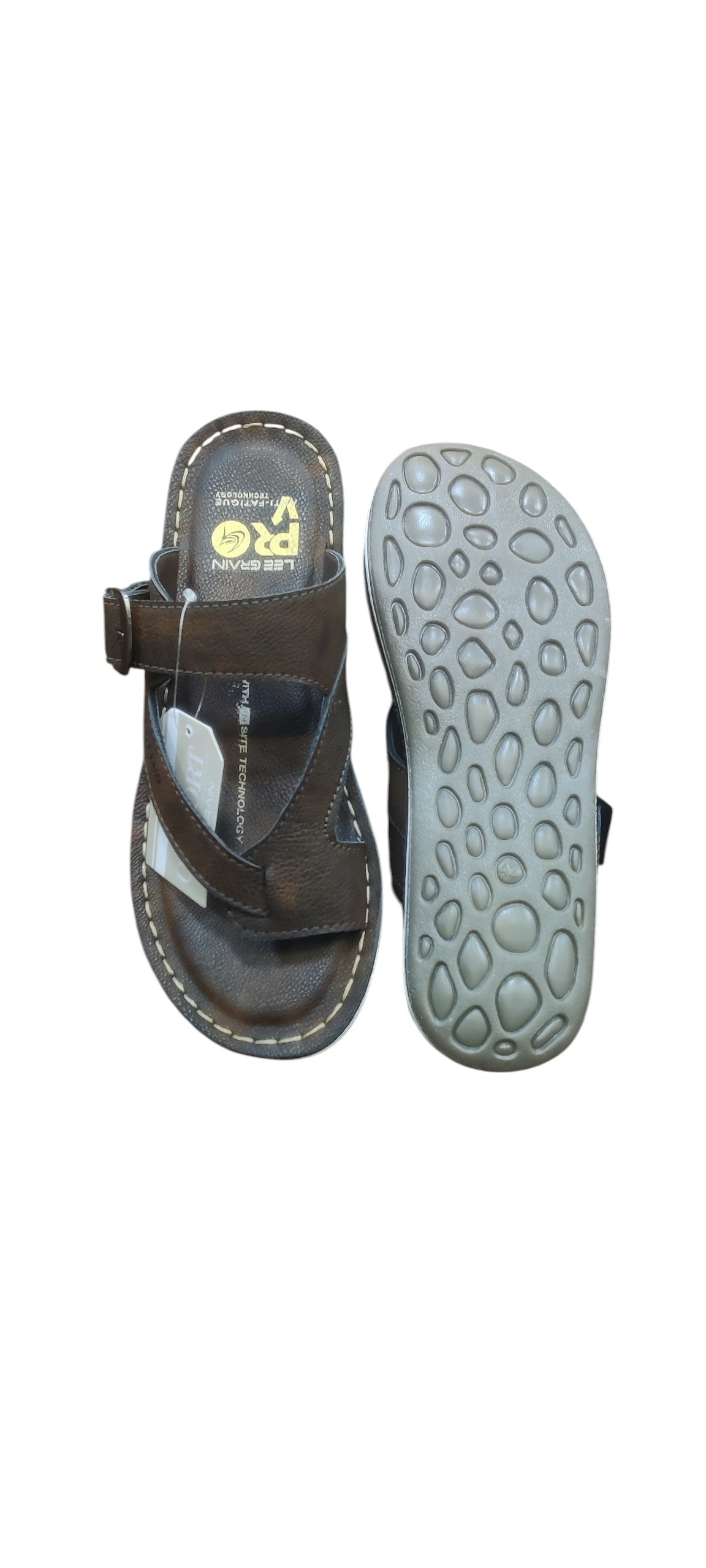Lee Grain Leather Slippers 5560