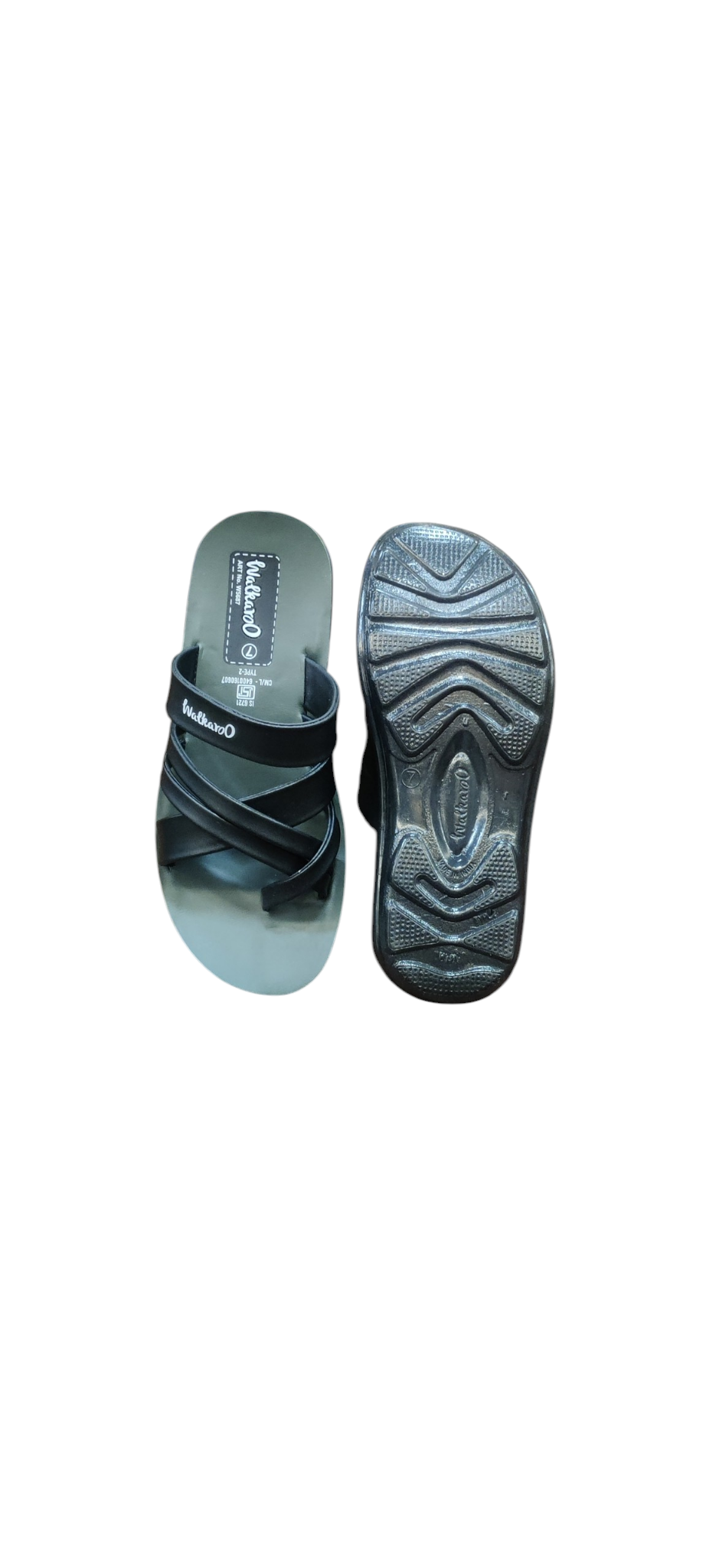Walkaroo Pu Slippers W5687