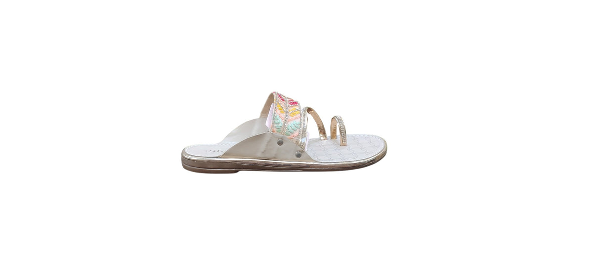 Sleek Kolhapuri Fancy Slipper OLA35/752