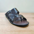Trophy Men Leather Slippers 5512