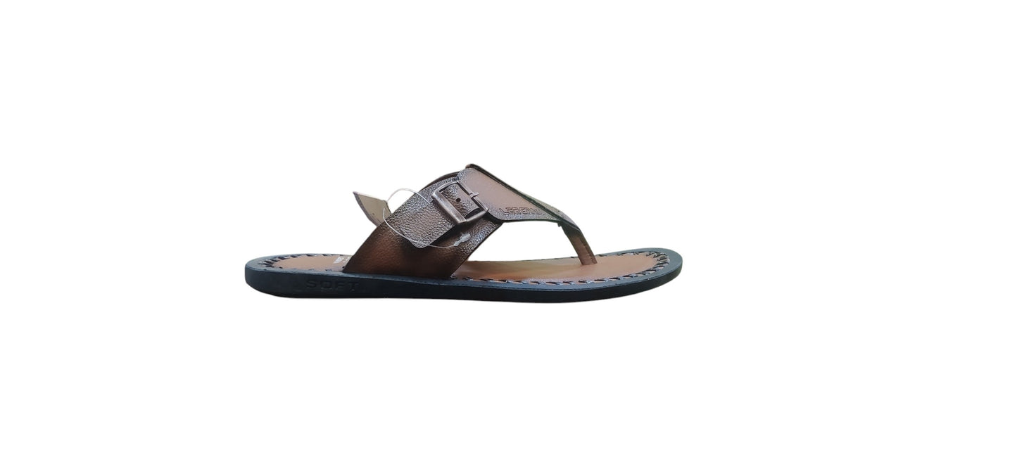 Lee Grain Men Leather Slipper 303