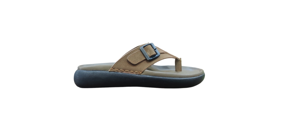 Men Trophy Leather Slipper 7111