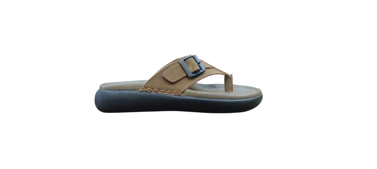 Men Trophy Leather Slipper 7111
