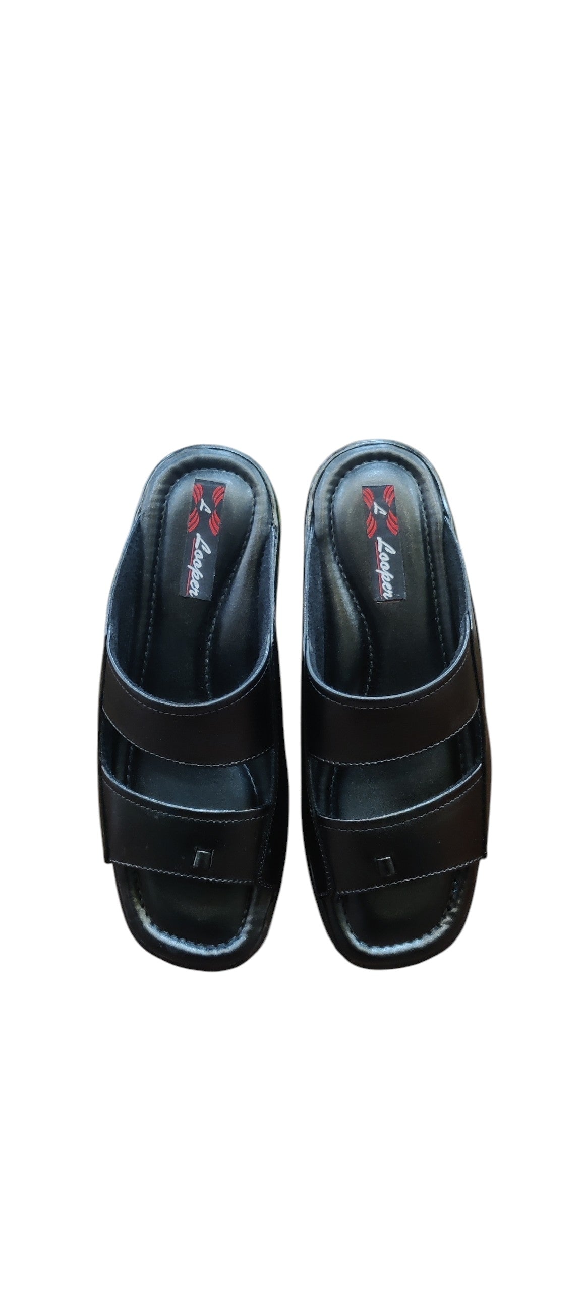 Looper Men Leather Slippers 501
