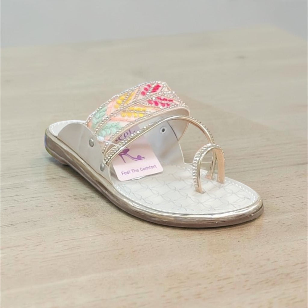 Sleek Kolhapuri Fancy Slipper OLA35/752