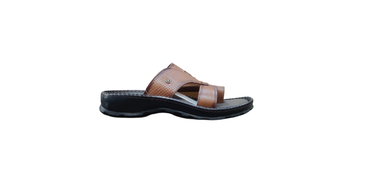 Leefox Leather Slippers Lake9